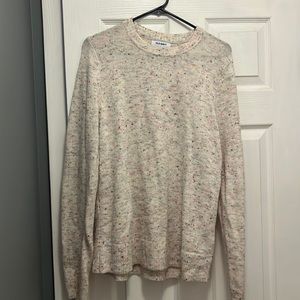 Old Navy knit speckled sweater